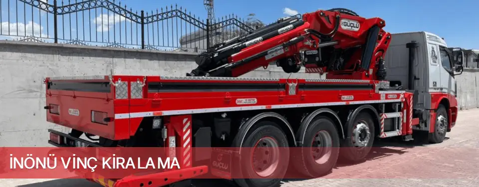 İnönü İlçemi Vinç Kiralama